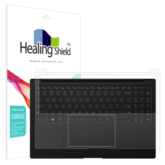 폰트리 힐링쉴드 삼성전자 갤럭시북2 프로 5G NT955XED 무광 외부보호필름 (팜레스트/터치패드 2매)_이미지