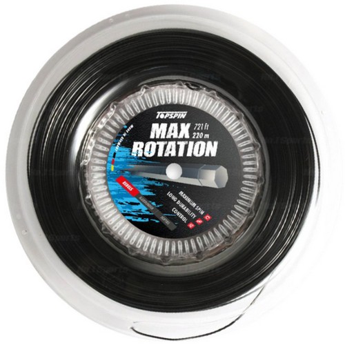 탑스핀 스트링 맥스 로테이션 1.27 블랙 (220m)_이미지