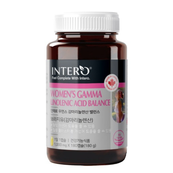 인테로 우먼스 감마리놀렌산 밸런스 180캡슐 (1개)_이미지