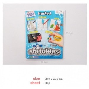 슈링클스 슈링클스 큰종이 스쿨팩 반투명 A4