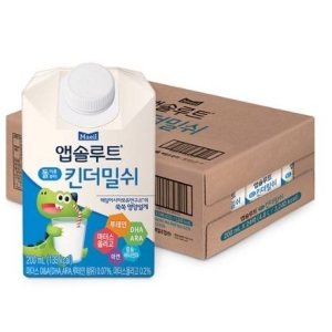 매일유업 앱솔루트 킨더밀쉬 200ml (20개)_이미지
