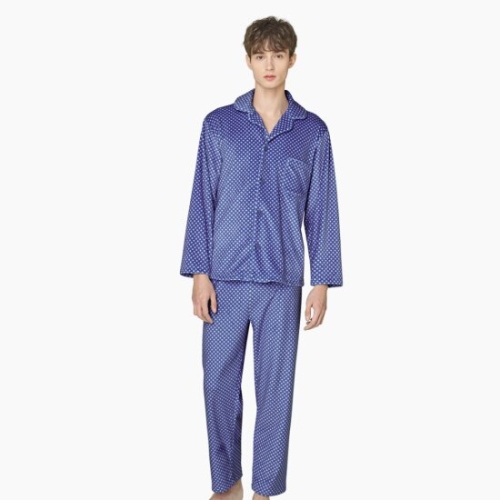 BYC 남성 밍크 스판 빅사이즈 겨울 수면 잠옷 홈웨어 NPG1048_이미지