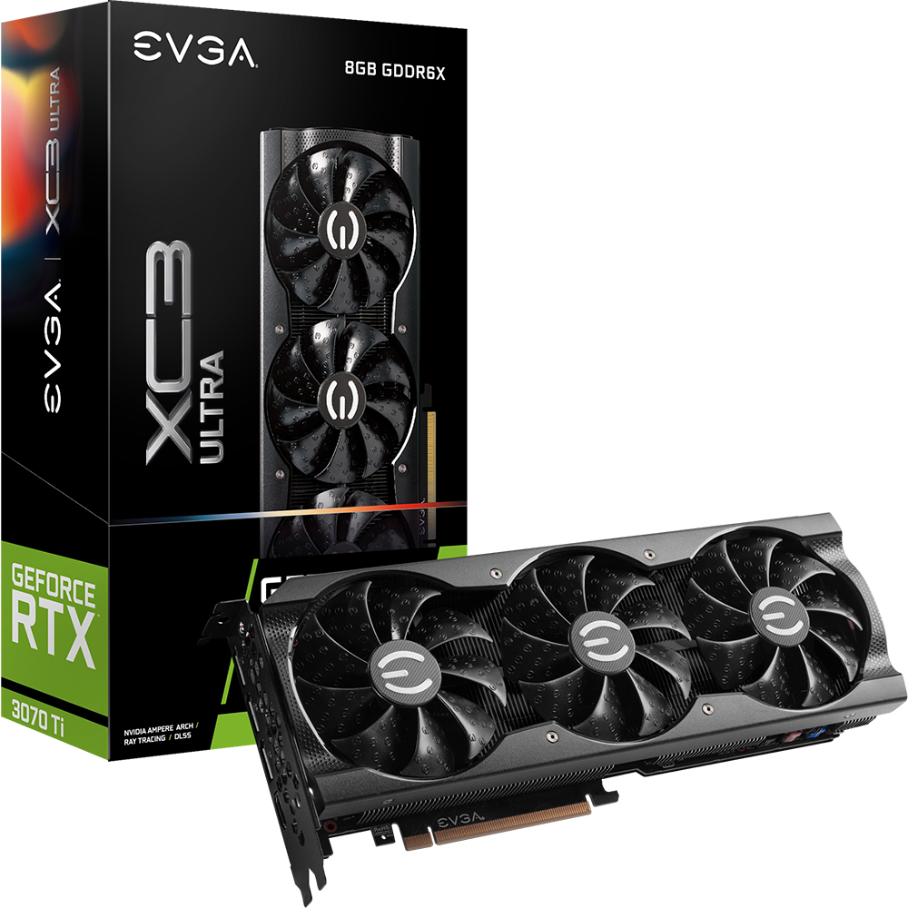 EVGA 지포스 RTX 3070 Ti XC3 ULTRA GAMING D6X 8GB