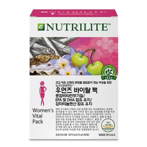 뉴트리라이트 우먼즈 바이탈 팩 60포 (1개)_이미지