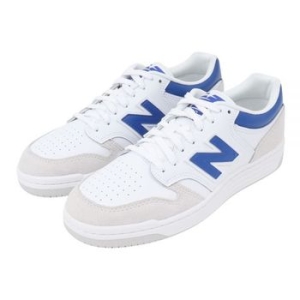 뉴발란스 맨즈 우먼 스니커즈 스포츠 슈즈 480 L 화이트 블루 BB480LBI D 캐주얼 -화이트 BB480L_이미지