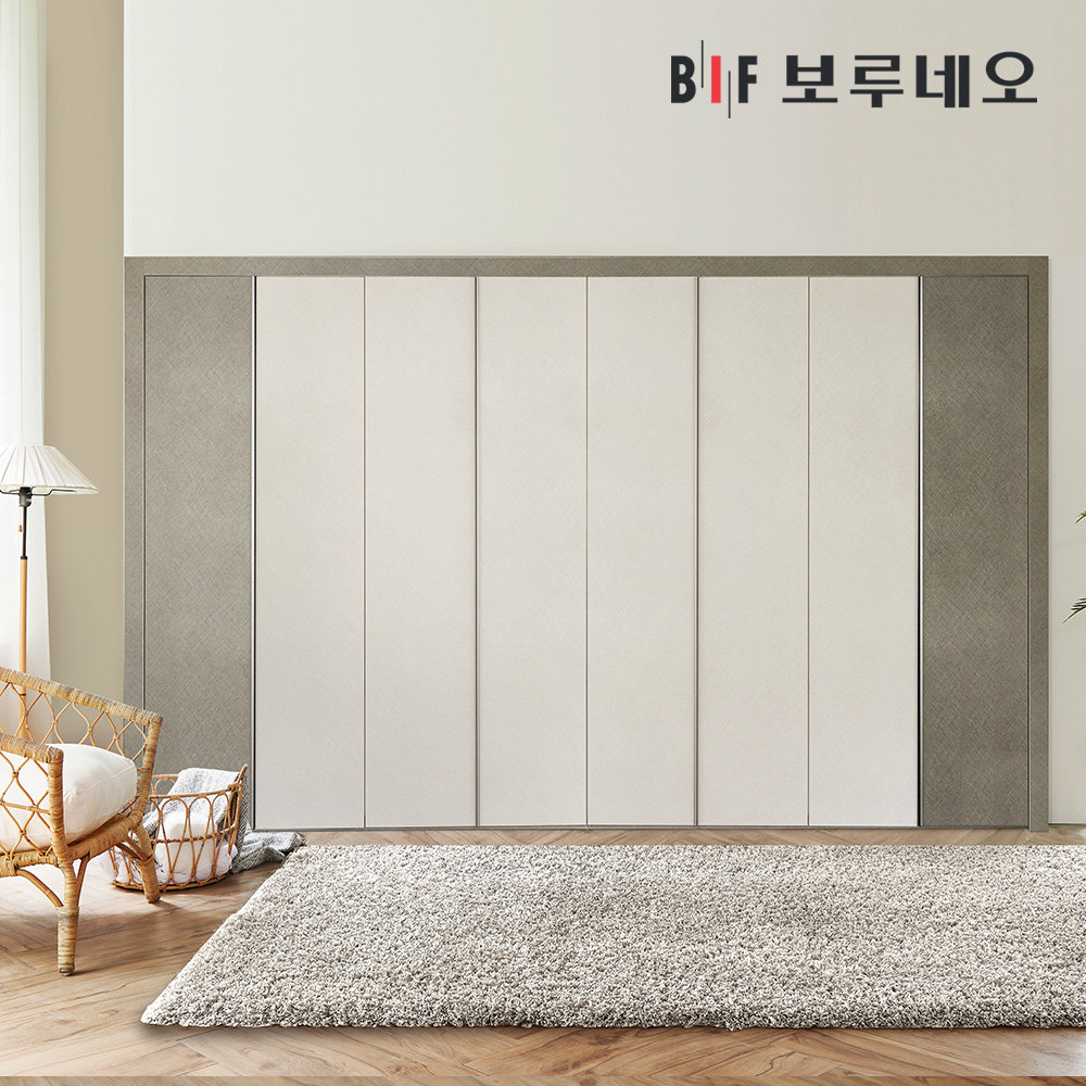 BIF보루네오 패브릭 여닫이 붙박이장 (30cm)_이미지