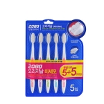 애경 2080 덴탈크리닉 오리지날 미세모 칫솔 (10개)