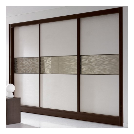 송림슬라이딩가구 더젠 웨이브 긴문 슬라이딩 옷장세트 3000