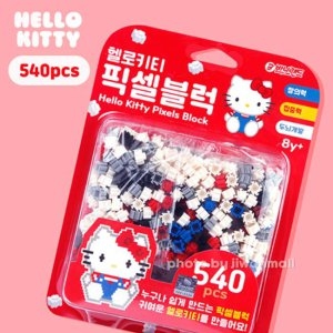 산리오 헬로키티 픽셀 네모 블럭 378069