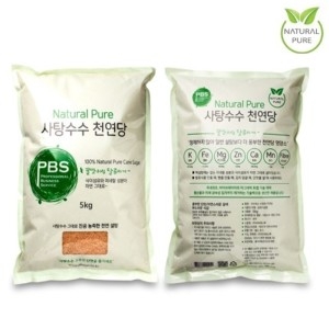 피비에스 식품 PBS 사탕수수 천연 비정제 원당 순수 천연당 설탕 5kg