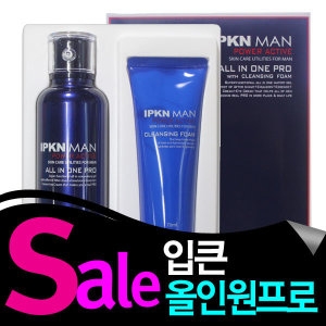 이넬 입큰맨 맨 파워 액티브 올인원 프로 + 클렌징폼 2종 (기획세트)