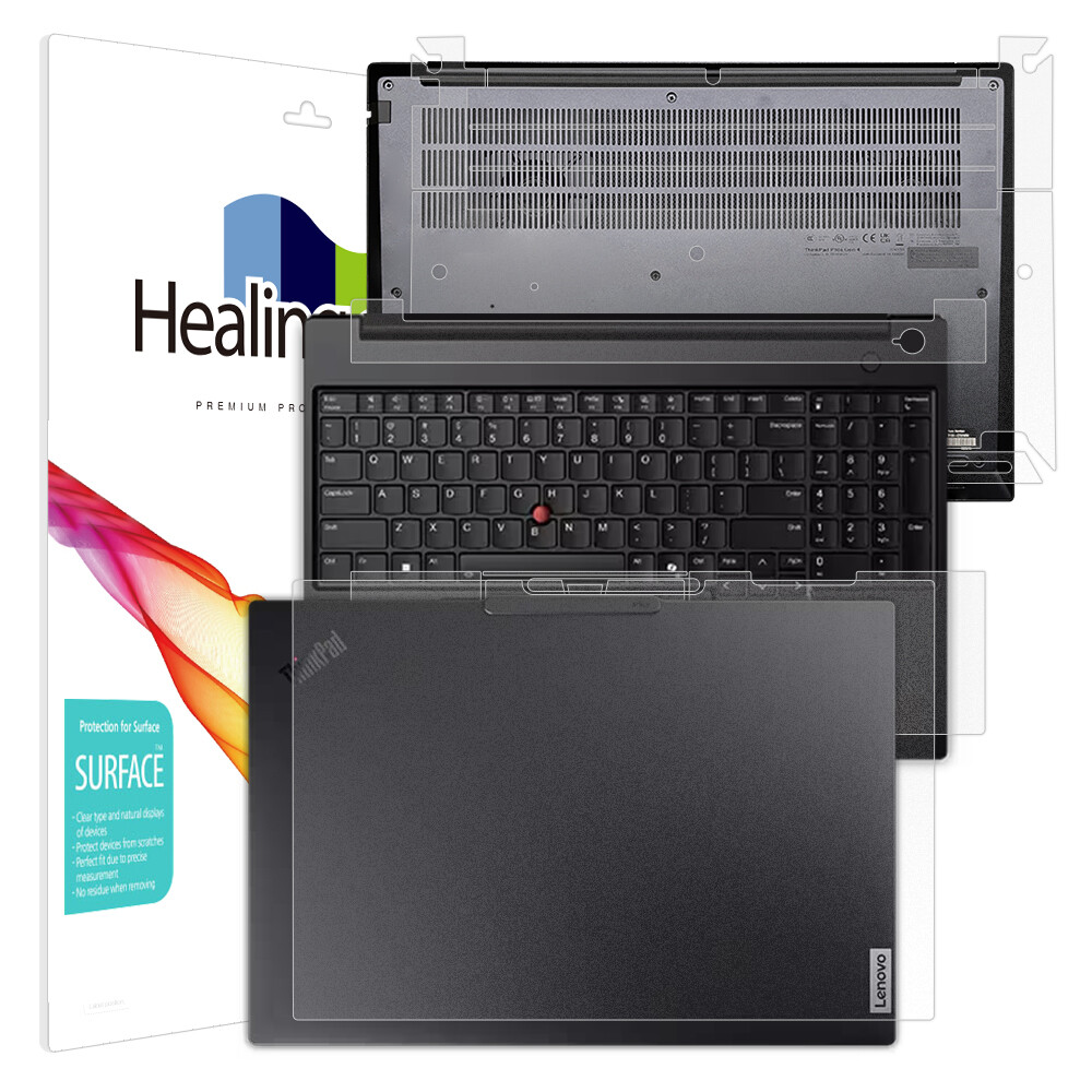 폰트리 힐링쉴드 레노버 씽크패드 P16s Gen4 인텔 무광 외부보호필름 3종 세트