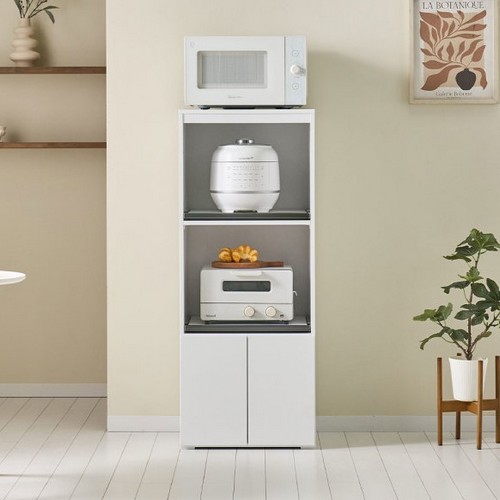 홈베어 부에노 어에프라이어 전자렌지선반 밥솥 선반다이 렌지대 수납장 500