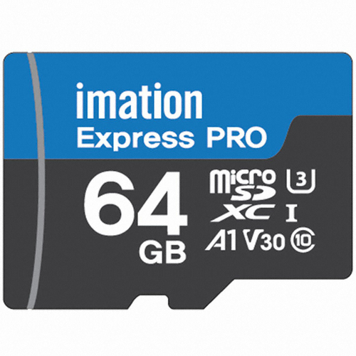 이메이션 micro SDXC CLASS10 UHS-I U3 Express PRO V30 A1 100MB/s (64GB)_이미지