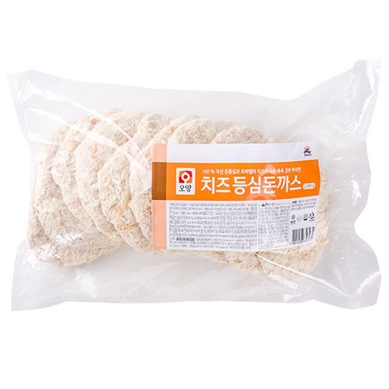 사조대림 오양 치즈 등심 돈까스 2kg (1개)_이미지