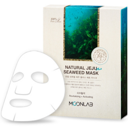 네추럴에프앤피 문랩 네추럴 제주 플러스 해초 마스크시트 (10매)