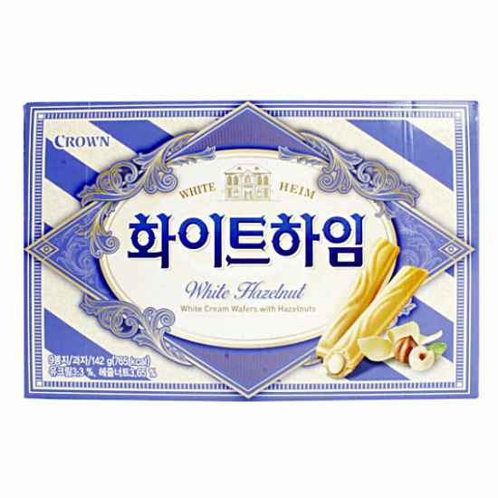 크라운제과 화이트하임 9개입 142g (20개)