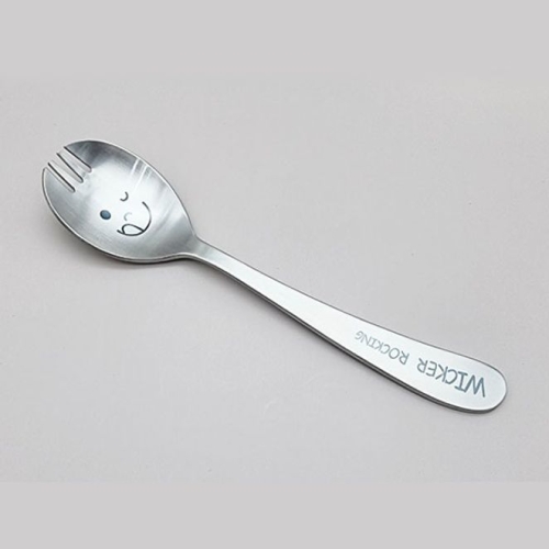 윙커 포크 숟가락 수저포크 도시락 스푼 스텐 15.7cm_이미지