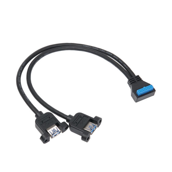 IH749 USB 3.0 2포트 확장 Y형 케이블
