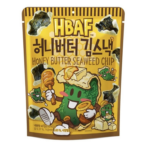 허니버터 김스낵 40g
