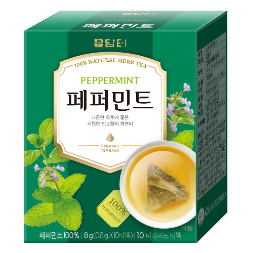 담터 페퍼민트 허브티 10T (4개)