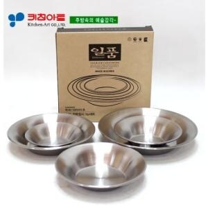 키친아트 <b>일품</b> 스텐접시 5종SET