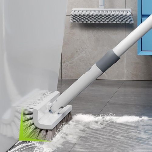욕실청소솔 V형 화장실 바닥 틈새 브러쉬 길이조절 헤드분리 베란다 모서리 다용도 청소솔