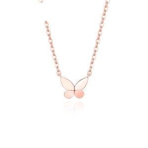 로이드 18K NEW 행운모티브 나비 목걸이 LNN25006G_이미지