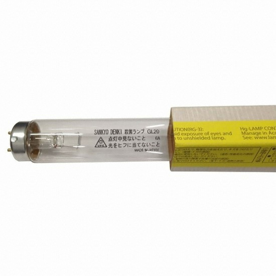 산쿄 DENKI GL20T10 자외선 살균 형광등 20W [1개]