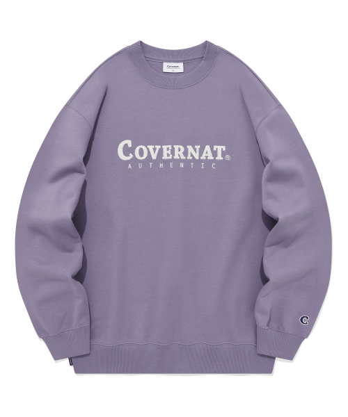 커버낫 어센틱 로고 맨투맨 CO2303CR02LV