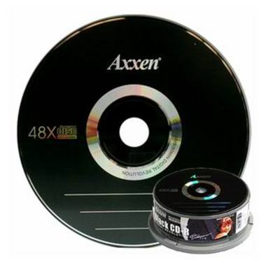 Axxen CD-R 700MB 48x 케익 블랙 이수영SP (25장)_이미지
