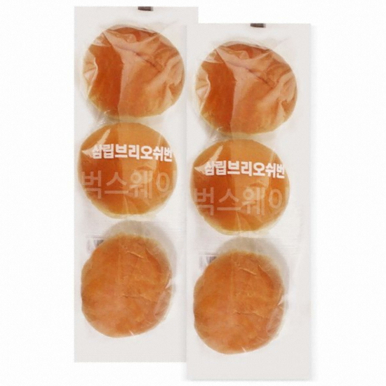 SPC삼립 브리오쉬번 3개입 165g (4개)_이미지