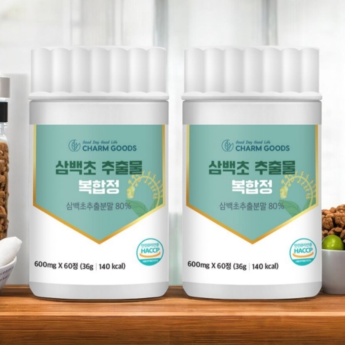 국산 삼백초 추출물 복합정 600mg 60정 (2개)