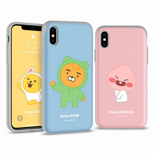 위드모바일 아이폰11 프로 맥스 카카오 리틀 범퍼 슬라이드 케이스