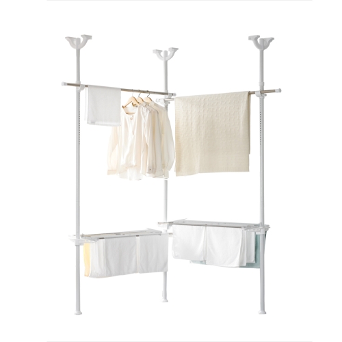 엘리시아 러블리패밀리 베란다 빨래건조대 (LCV3-HR2000)_이미지