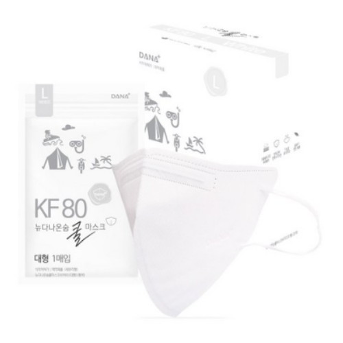다나(DANA) 뉴 다나 온숨 쿨 KF80 대형 (250매)_이미지
