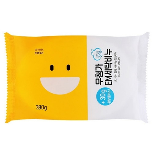  강청 무첨가 EM 세탁비누 280g [1개]
