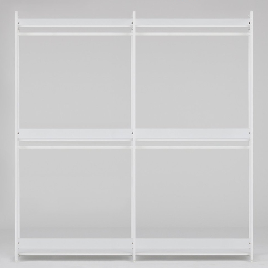 동서가구 몬티아 PLUS 4단 행거 철제 시스템 드레스룸 2000_이미지