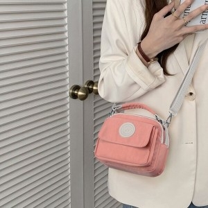 나일론 생활 방수 가벼운 여성 가방 토트백 숄더백 WF932A4_이미지