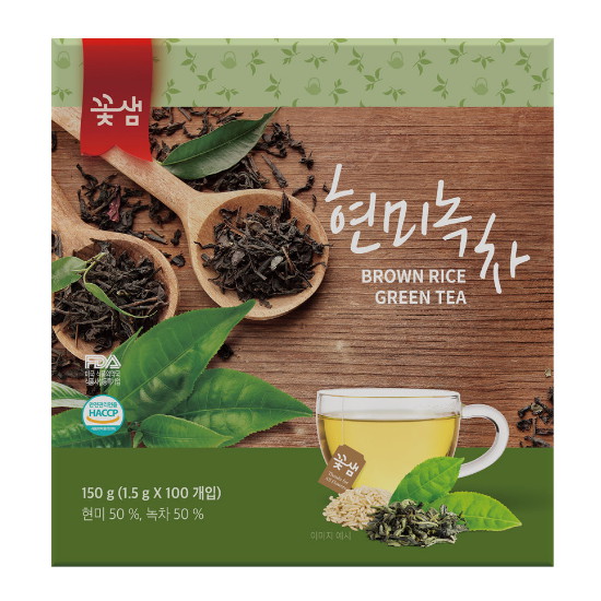 현미녹차 100T