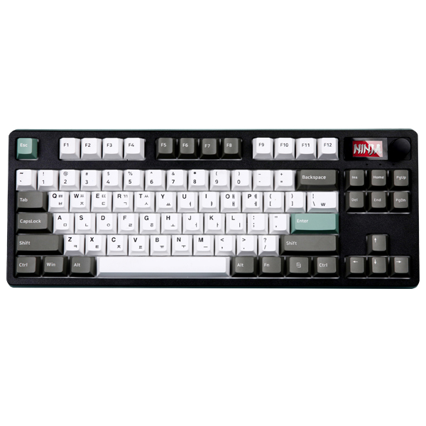 닌자84PRO 유무선 커스텀 기계식 블랙