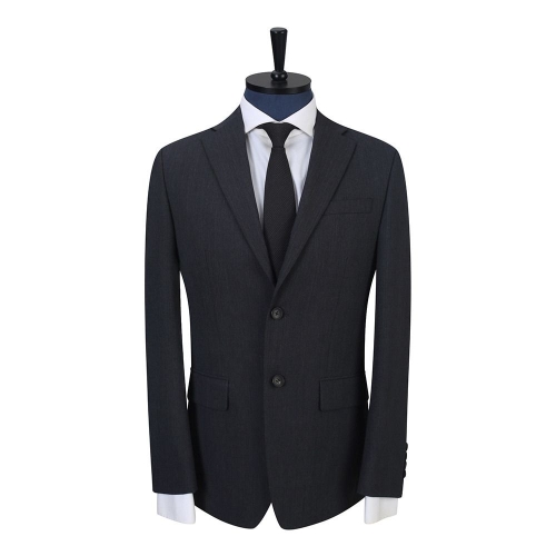 지이크 울 블렌디드 헤링본 수트 자켓 그레이 PJJAH2017 H