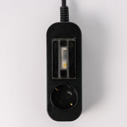 에스제이이비 보에담 1구 16A 누전차단 고용량 멀티탭 블랙