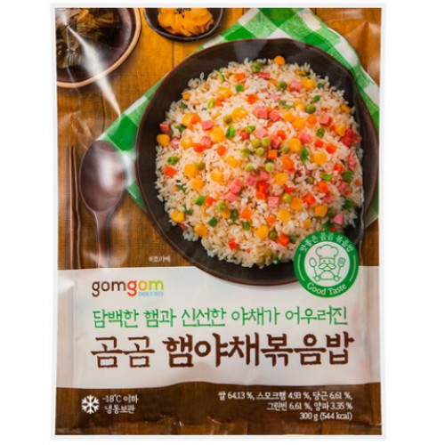 쿠팡 곰곰 햄야채볶음밥 300g (30개)_이미지