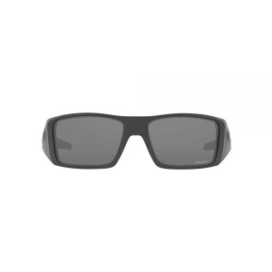 OST Oakley 남성용 Oo9231 Heli at 직사각형 선글라스 스틸/프리즘 블랙_이미지