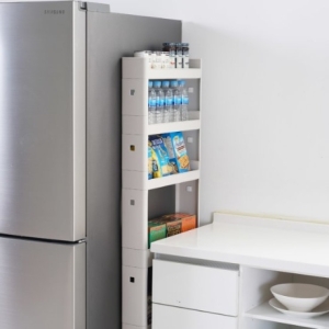 창신리빙 슬림선반 이동식 트롤리 13cm 5단_이미지