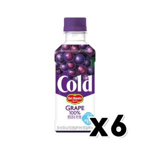 롯데칠성음료 델몬트 콜드포도 100% 250ml (6개)_이미지