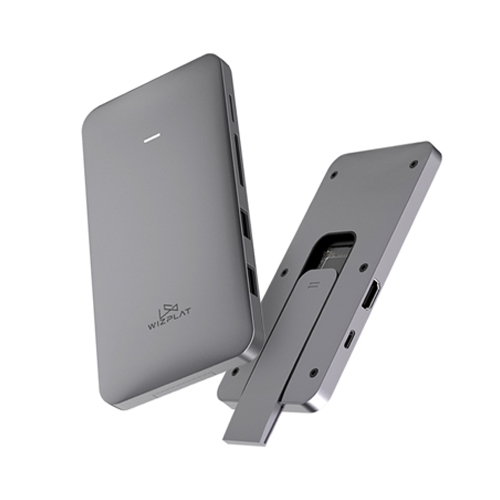 위즈플랫 Pro X9 M.2 외장케이스 (SSD미포함)