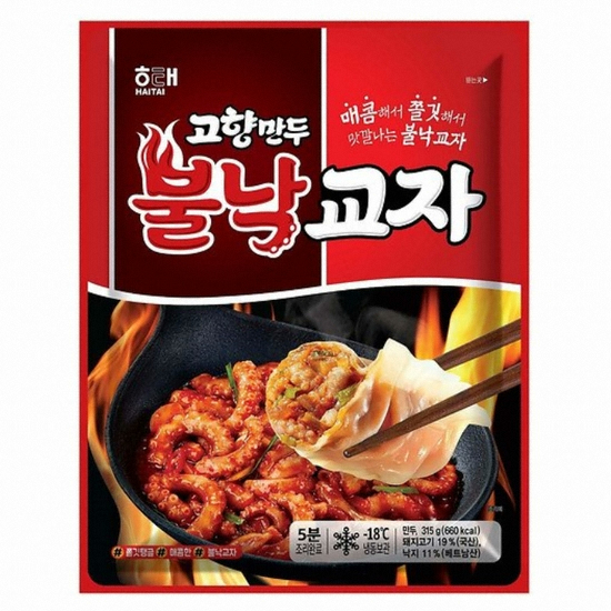 해태제과 고향만두 불낙교자 315g (2개)