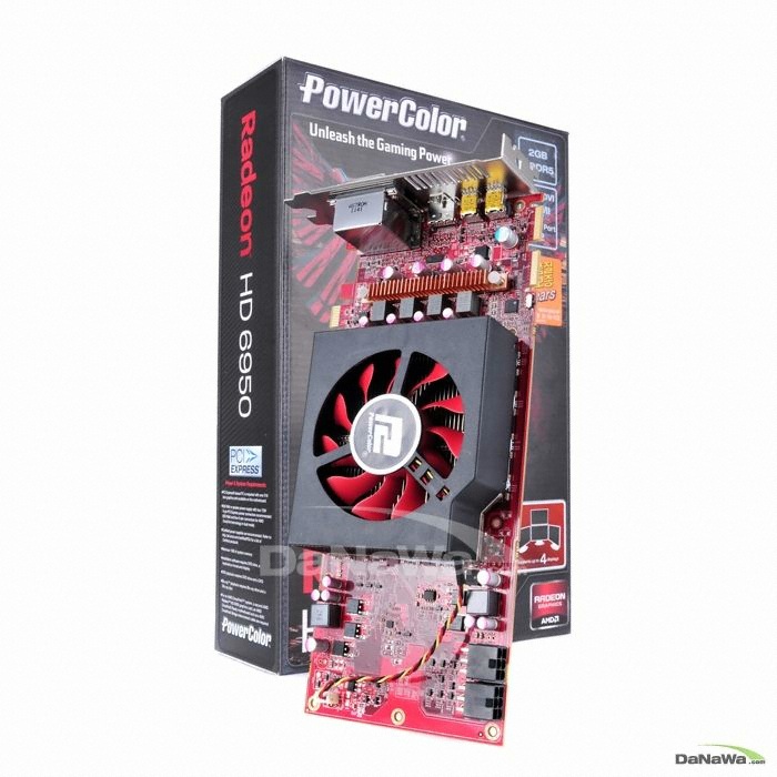 PowerColor 라데온 HD 6950 Slim D5 2GB KPC_이미지